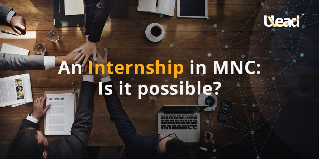 Online Internship in MNC's