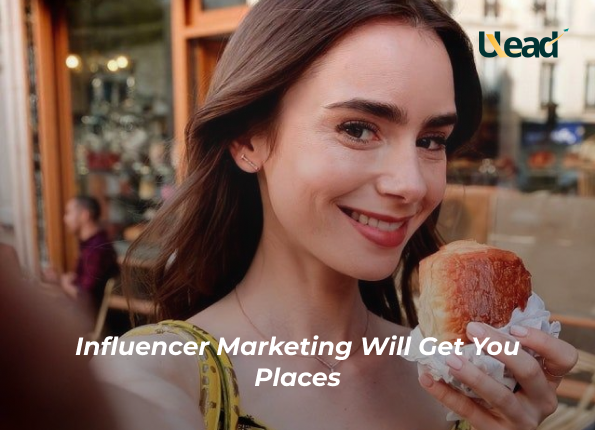 A girl- Influncer marketing