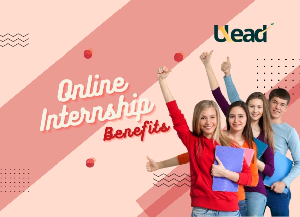 Students holding books -Ulead online internship program